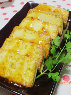 香煎雞蛋豆腐 的食譜成品照片