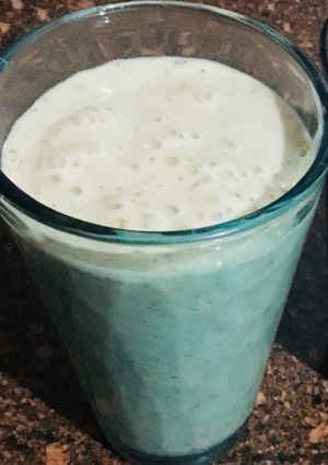 صورة لوصفة حليب بتمر