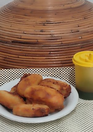 Foto resep Pisang kepok kuning goreng siram chocolate collata