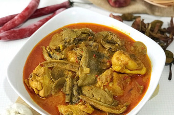 Anti Ribet, Buat Gulai Ayam Kulat Pelawan (Masakan Khas Bangka) Irit Anti Gagal