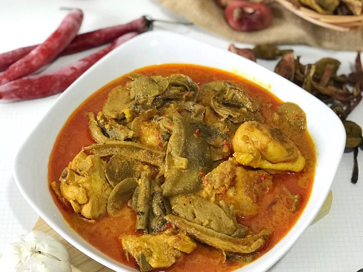 Anti Ribet, Buat Gulai Ayam Kulat Pelawan (Masakan Khas Bangka) Irit Anti Gagal