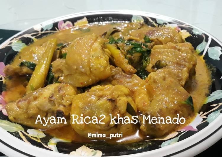 Resep Ayam Rica2 khas Menado yang Lezat