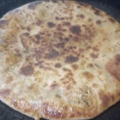 A picture of Muli ka parantha.