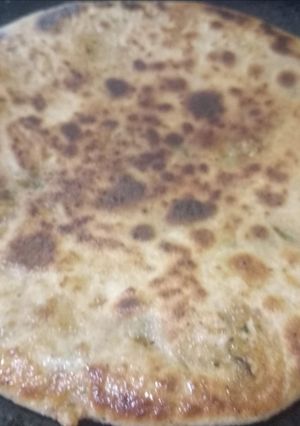 A picture of Muli ka parantha.