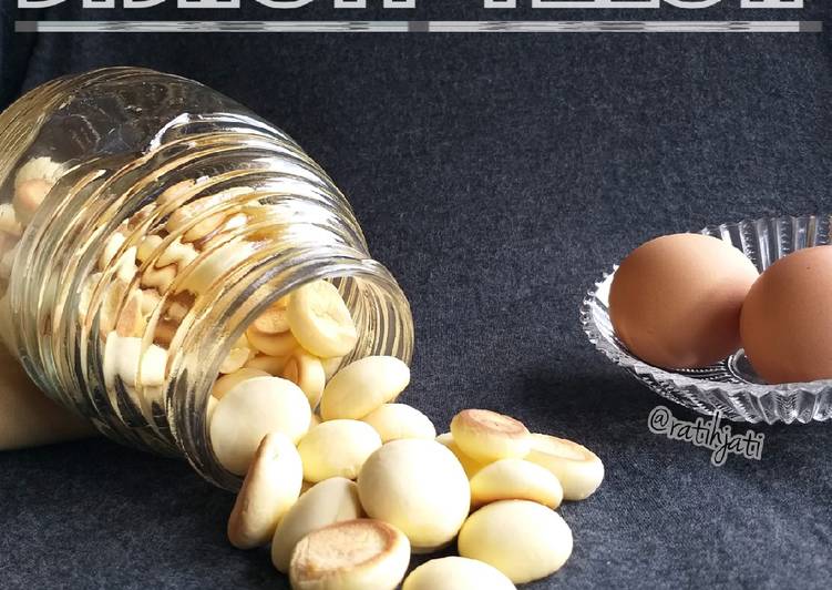 Cara memasak Biskuit Telur 🥚 (Pemula-No Mixer-No Oven), Enak