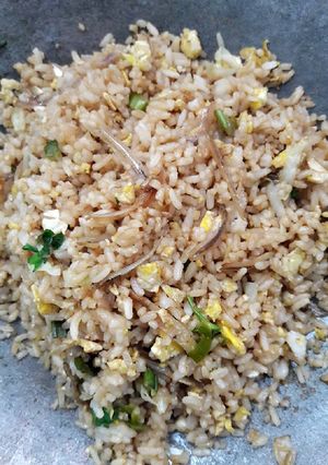Foto resep Nasi goreng teri