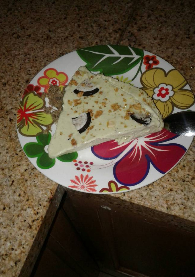 Una foto de Pie de limón y oreo