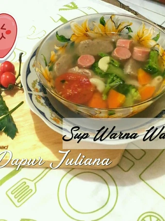 Langkah Mudah untuk Menyiapkan Resep Sup Warna Warni yang Bikin Ngiler Anti Ribet, Uenak Banget