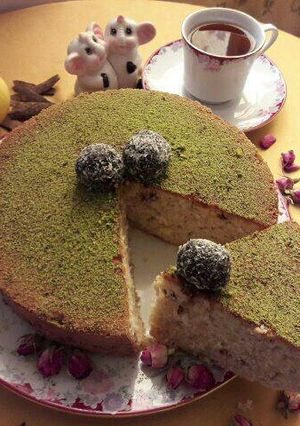 عکسی از دستور کیک سیب و دارچین