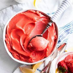 A picture of STRAWBERRY SORBET 🙈.