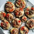 Minipizzas de berenjena