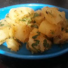 Jeera aloo A picture of Jeera aloo.
