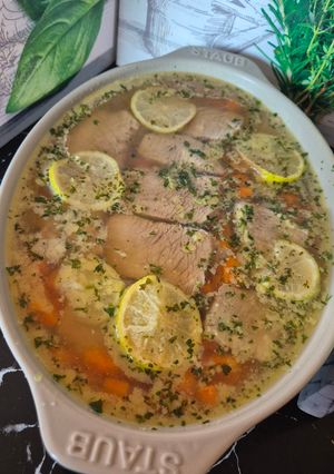 Une photo de Rôti de veau en gelée