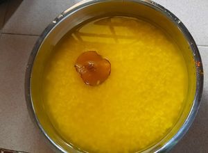Gambar TIPS: Warna kuning pulut cantik dengan asam keping
