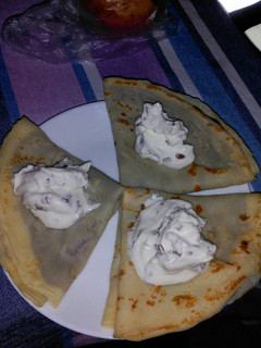 Una foto de Crepes dulces