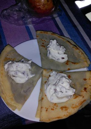 Una foto de Crepes dulces
