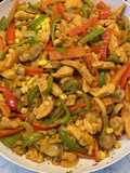 فاهيتا دجاج Fajita chicken