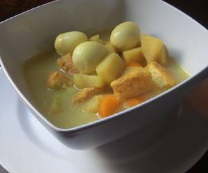 Mudahnya Memasak Lodeh kuning tahu telur puyuh Enak Bergizi Mudahnya Memasak Lodeh kuning tahu telur puyuh Enak Bergizi
