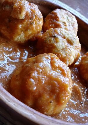 Una foto de Albóndigas de pollo