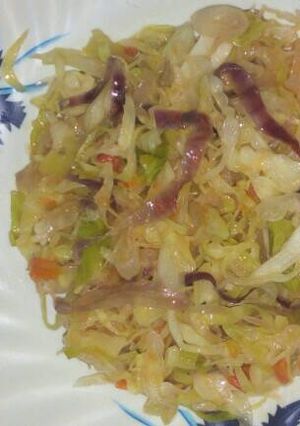 A picture of Steamed vegetables.