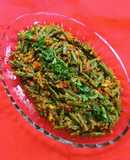 French Beans Dry Subji (Unique And Piquant)