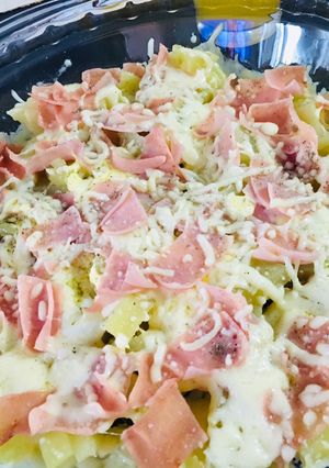 Una foto de 🇲🇽Papas gratinadas🇲🇽