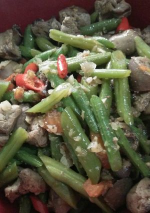 Foto resep Buncis Ati Ayam