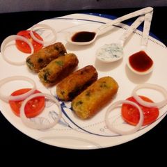 A picture of Bakery style chicken kabab (saba's kabab).