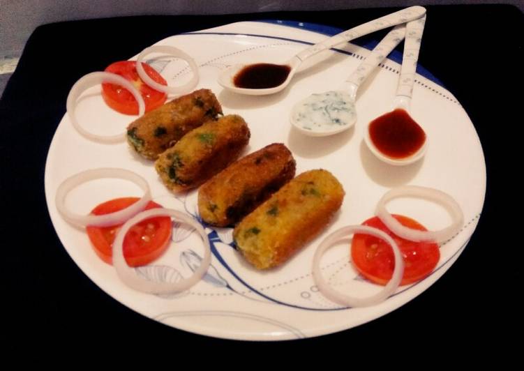 Step-by-Step Guide to Prepare Favorite Bakery style chicken kabab (saba&#39;s kabab)