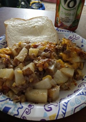 A picture of Hamburger Hash.
