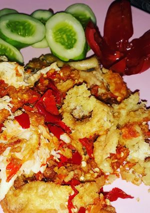 Foto resep Ayam geprek ala amal
