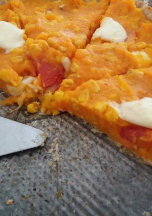 Una foto de Tarta de zapallo y choclo