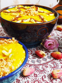 عکسی از دستور شله زرد