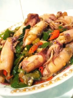 Foto resep Oseng oseng cumi asin