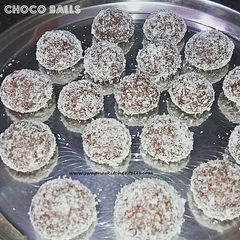 A picture of Choco Balls.