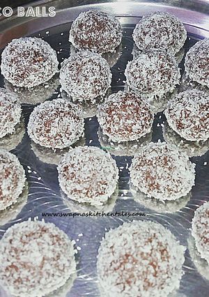 A picture of Choco Balls.