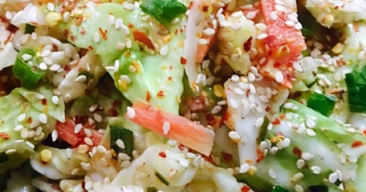 Kimchi salad Recipe by Linima Chudgar Cookpad