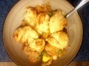 A picture of frozen biscuits