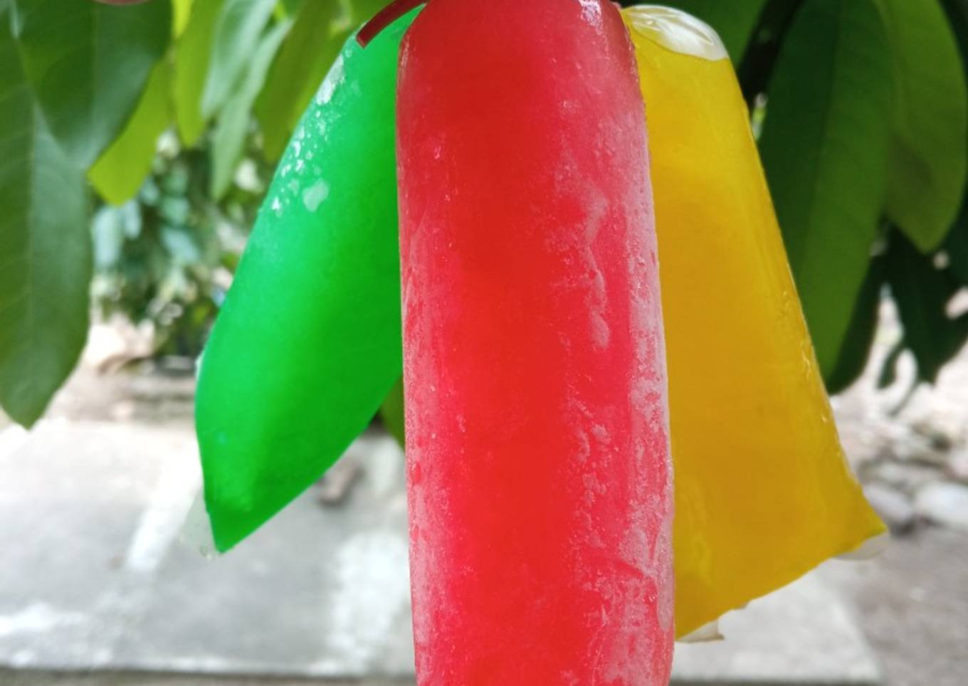 Es lilin pelangi 🌈