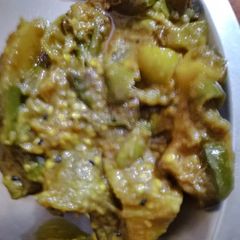 A picture of Brinzal fry masala.