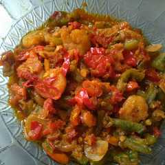 A picture of Pare Udang pedas ala mama berli.
