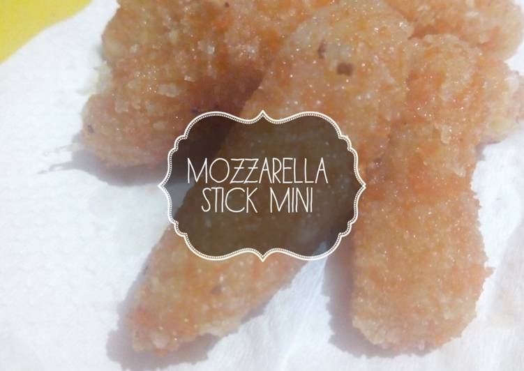Resep: Mozzarella Stick Mini yang Renyah