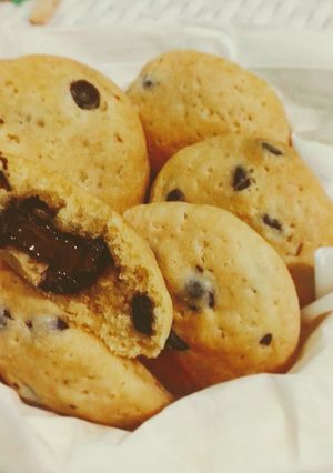 Foto resep Soft baked cookies (chewy & melted)