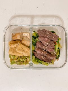 高蛋白質減醣便當 的食譜成品照片