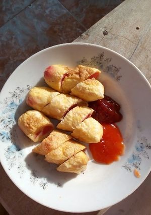 Foto resep Sostel sederhana (sosis telur)