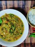 Shahi Paneer Daliya Khichdi with Cucumber Raita