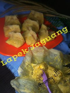 Foto resep Lapek Jaguang (Lepet jagung)