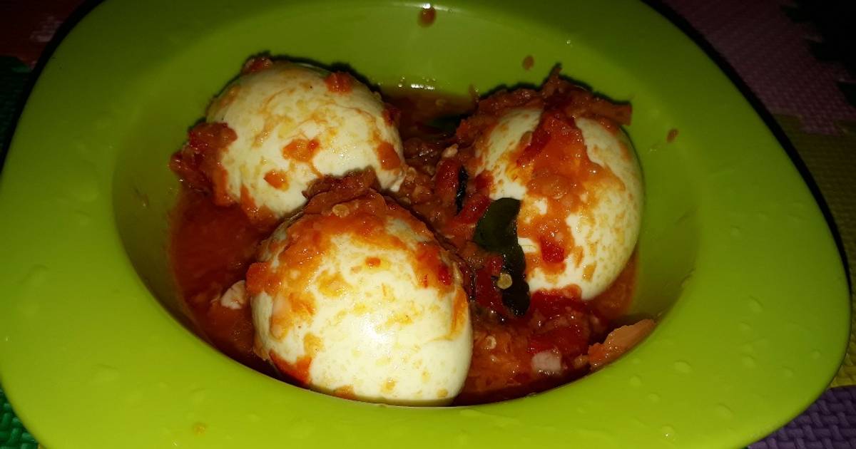 157 resep  telur  bulat  balado enak dan sederhana Cookpad