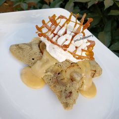 A picture of Cinnamon Coated Apple Almonds cake dessert.