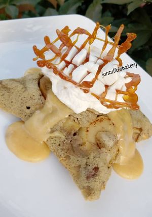 A picture of Cinnamon Coated Apple Almonds cake dessert.